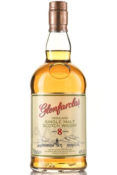 Glenfarclas 8 years - виски Гленфарклас 8 лет 0.7 л в тубе