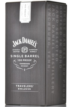 Jack Daniel’s Single Barrel 100 Proof - виски Джек Дэниелс Сингл Баррел 100 Пруф 0.7 л в п/у