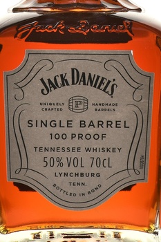 Jack Daniel’s Single Barrel 100 Proof - виски Джек Дэниелс Сингл Баррел 100 Пруф 0.7 л в п/у