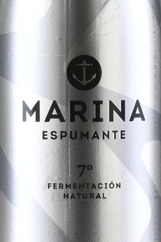 Marina Espumante - вино игристое Марина Эспуманте 0.2 л сладкое белое