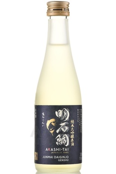 Akashi-Tai Junmai Daiginjo Genshu - саке Акаши Тай Дзюнмай Дайдзиндзё Генсю 0.3 л