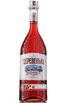 Наливка Графиня Вишняя Зимня Деревенька на солодовом спирте 0.5 л