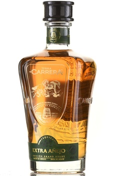 Carrera Extra Anejo - текила Каррера Экстра Аньехо 0.75 л в п/у