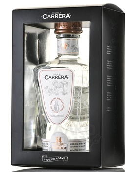 Carrera Blanco Still Strength - текила Каррера Бланко Стилл Стрэнс 0.75 л в п/у