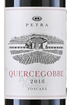Petra Quercegobbe - вино Куэрчегоббе Петра 2018 год 0.75 л красное сухое IGT
