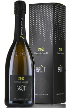 Contadi Castaldi Franciacorta - вино игристое Франчакорта Контади Кастальди 0.75 л белое экстра брют в п/у