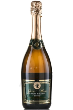 Grand Mane - вино игристое жемчужное Гранд Манэ 0.75 л белое сухое