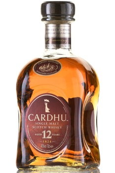 Cardhu 12 Year Old - виски Карду 12 лет 0.7 л в п/у + 2 бокала