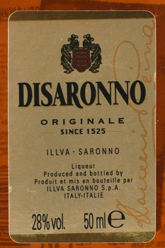 Disaronno Originale - ликер Дисаронно Ориджинал 0.05 л