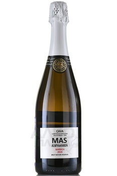 Alsina & Sarda Cava Mas Brut Nature Reserva - игристое вино Альсина и Сарда Кава Мас Брют Натюр Резерва 0.75 л белое брют натюр