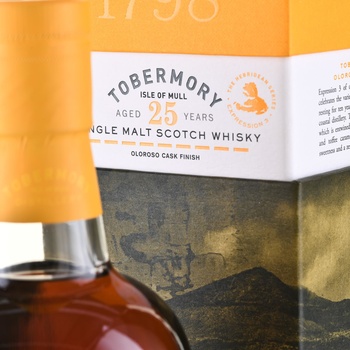 Tobermory 25 Years Old - виски Тобермори 25 лет 0.7 л в п/у