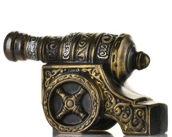 Коньяк КВ Семь звезд 7 лет сувенирная бутылка Пушка 0.33 л п/у