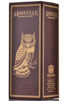 Коньяк Пять звезд 5 лет Сова сувенирная бутылка 0.5 л п/у
