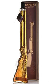 Коньяк Пять звезд 5 лет Ружьё сувенирная бутылка 0.5 л п/у