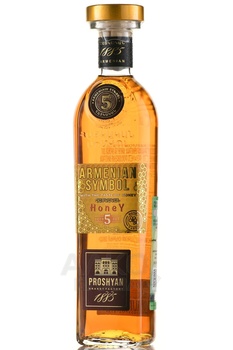 Коньяк Армянский символ Мёд 0.5 л