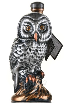 Коньяк КВ Семь звезд 7 лет сувенирная бутылка Сова 0.5 л п/у