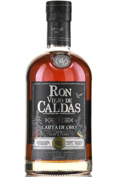 Viejo de Caldas Anejo 8 anos - ром Вьехо де Кальдас Аньехо 8 лет 0.7 л