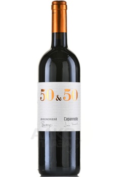 50 & 50 Capannelle Avignonessi - вино 50 & 50 Капаннелле Авиньонези 2020 год 0.75 л красное сухое
