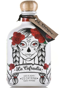 La Cofradia Ed Catrina Reposado - текила Ла Кофрадия Катрина Репосадо 0.75 л