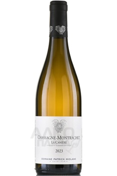 Domaine Patrick Miolane Chassagne-Montrachet La Caniere - вино Шассань Монраше Ля Каньер Домен Патрик Миолан 2023 год 0.75 л белое сухое