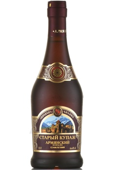 Коньяк Старый Купаж семилетний 0.5 л
