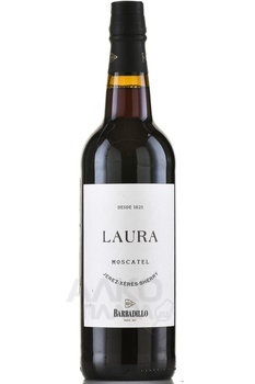 Sherry Barbadillo Laura Moscatel - херес Барбадийо Лаура Москатель 0.75 л