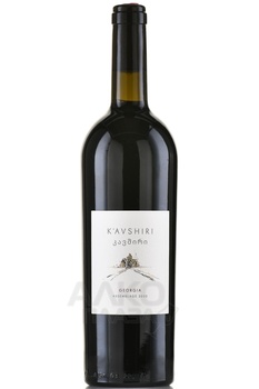 Вино ординарное Кавшири 0.75 л красное сухое
