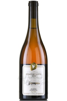 Вино Монастырское Квеври Крахуна 0.75 л белое сухое