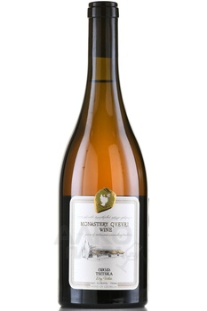 Вино Монастырское Квеври Цицка 0.75 л белое сухое