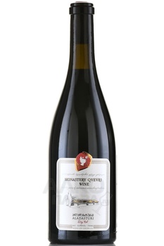 Вино Монастырское Квеври Аладастури 0.75 л красное сухое