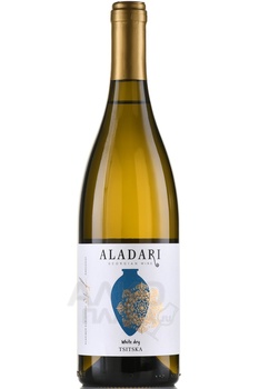 Вино ординарное Аладари Цицка 0.75 л белое сухое