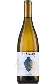Вино ординарное Аладари Цоликаури 0.75 л белое сухое