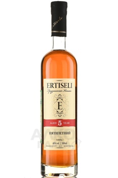 Коньяк Эртисели 5 лет 0.5 л