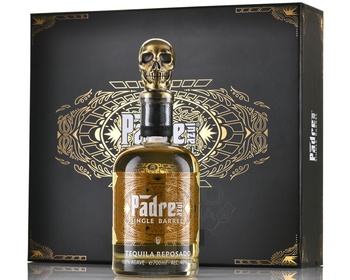 Padre Azul Single Barrel Anejo - текила Падре Азул Аньехо Сингл Баррел в п/у + 2 стакана 0.7 л