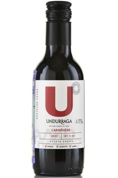Undurraga Carmenere - вино Ундуррага Карменер 0.187 л красное сухое