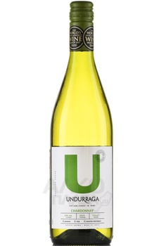 Undurraga Chardonnay - вино Ундуррага Шардоне 0.75 л белое сухое