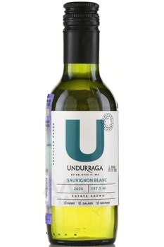 Undurraga Sauvignon Blanc - вино Ундуррага Совиньон Блан 0.187 л белое сухое