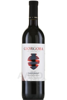 Вино Саперави серия Гиоргоба 0.75 л красное сухое