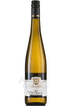 Carl Loewen Riesling Quant - вино Карл Лёвен Рислинг Квант 0.75 л белое полусухое