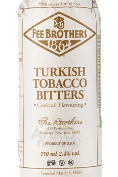Fee Brothers Turkish Tobacco - биттер Фи Бразерс Турецкий Табак 0.15 л