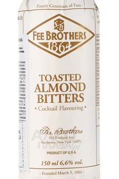 Fee Brothers Toasted Almond - биттер Фи Бразерс Тоустед Алмонд 0.15 л