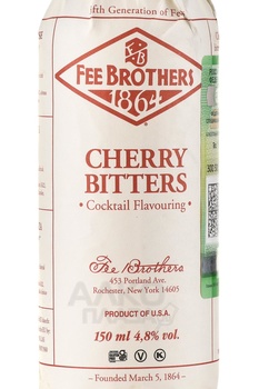 Fee Brothers Cherry Bitter - биттер Фи Бразерс Вишня 0.15 л