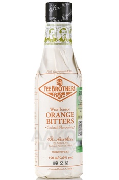 Fee Brothers Orange Bitter - биттер Фи Бразерс Апельсин 0.15 л