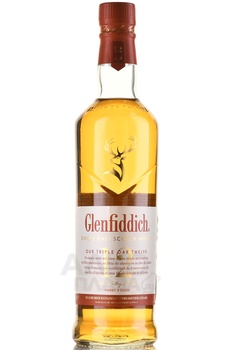 Glenfiddich 12 Years Old Triple Oak - виски Гленфиддик 12 лет Трипл Оак 0.7 л в тубе