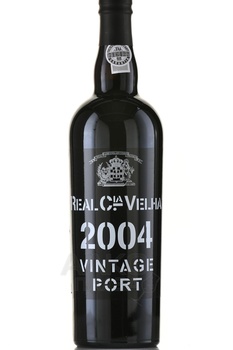 Real Companhia Velha Vintage Port - портвейн Реал Компания Вэлья Винтаж Порт 2004 год 0.75 л в п/у дерево