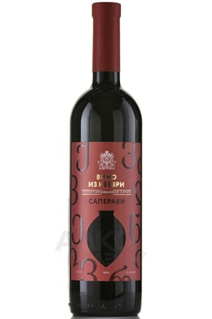 Вино Саперави Квеври ТЗ Усадьба Перовских 0.75 л красное сухое