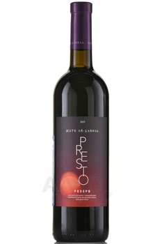 Вино Шато Ай-Даниль Престо Резерв 0.75 л красное сухое