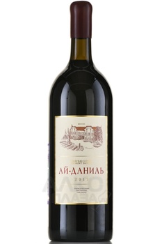 Вино Шато Кот де Сант Даниел Ай-Даниль 2017 год 1.5 л красное сухое