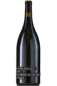 Вино ТЗ Кача Велли Долинное 2021 год 1.5 л в тубе красное сухое