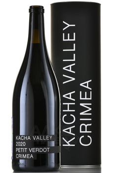 Вино ТЗ Кача Велли Пти Вердо 2020 год 1.5 л красное сухое в тубе